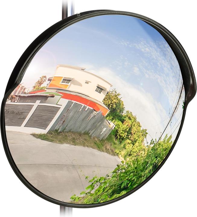 Relaxdays Traffic Safety Mirror 45 cm (Ø 45 cm)