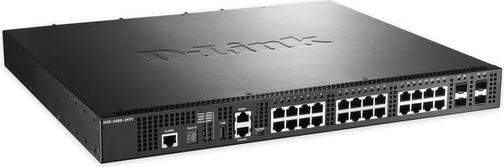 Produktbild D-Link 24-PORT LAYER2 MANAGED 10G SFP (24 Ports)