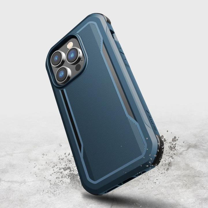Immagine prodotto X-Doria Fort Case iPhone 14 Pro con cover MagSafe corazzata blu (Apple iPhone 14 Pro)