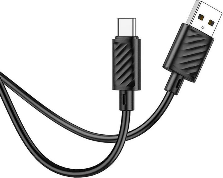 Image du produit Hoco USB-A to USB-C X88, 18W, 2A, 1m, noir (1 m)