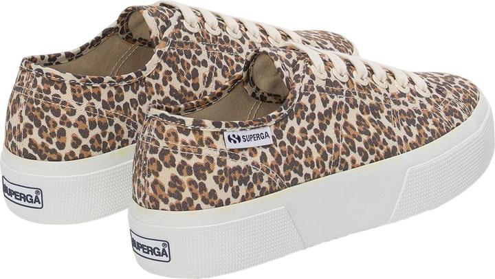 Actual product image Superga Womens/Ladies 3740 Leggera Leopard Print Platform Trainers (40.5)
