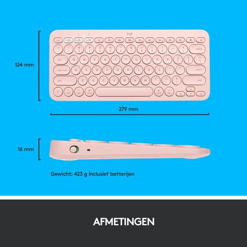Immagine prodotto Logitech K380 (Ing. Int., Senza fili)