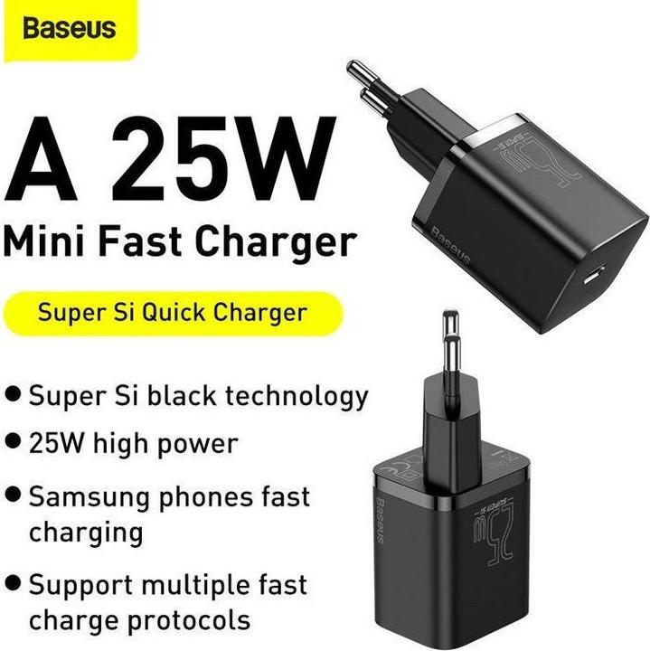 Immagine prodotto Baseus Caricatore rapido Super Si Set (25 W)