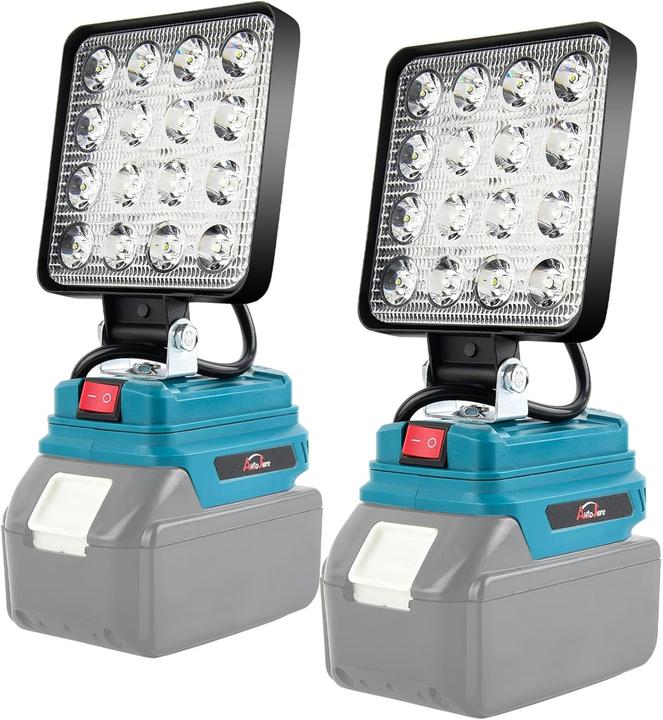 Produktbild Autojare Akku LED Arbeitsleuchte für Makita (3200 lm)