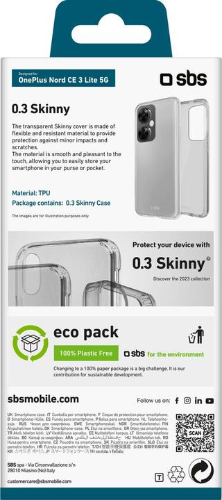 Image du produit SBS Couverture (OnePlus Nord CE 3 Lite)