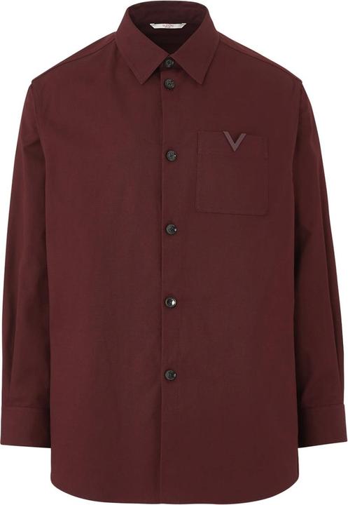 Valentino Garavani Cotton Shirt Jacket (46)