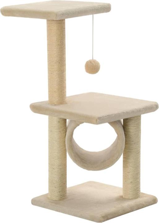 Produktbild VidaXL Katzen Kratzbaum (65 cm, Grau)