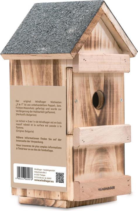Image du produit Windhager Nichoir 3 en 1