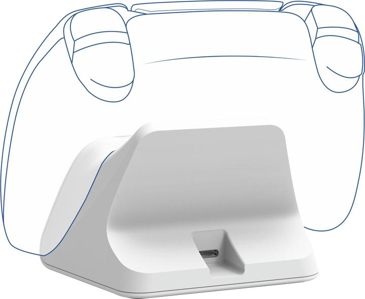 Actual product image Trust GXT255W CHARGE STAND PS5 WHITE (PS5)