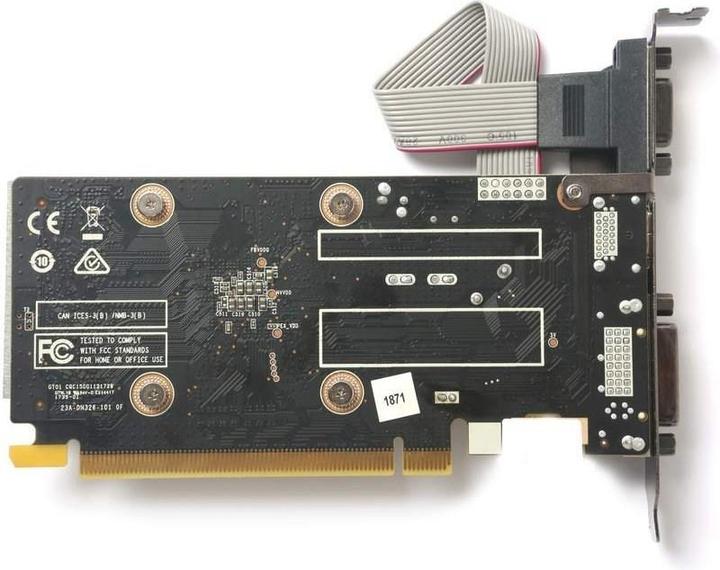 Actual product image Zotac GT 710 DDR3 DVI HDMI (2 GB)