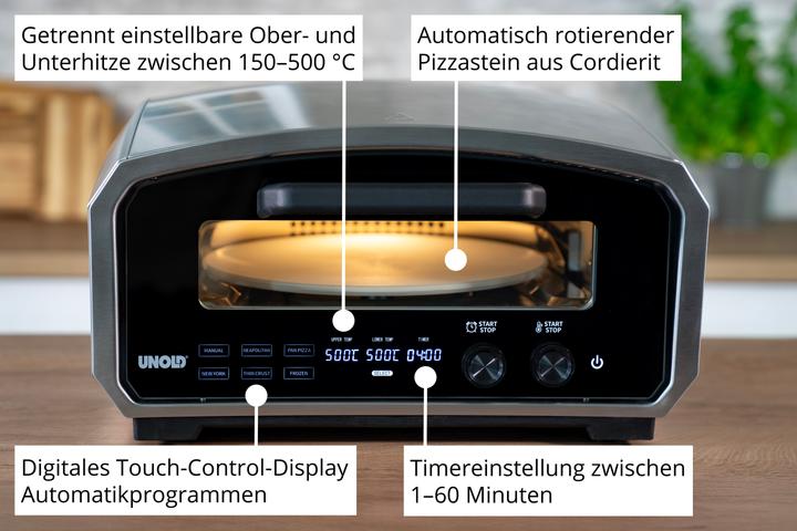 Actual product image Unold Pizzaofen Enzo 68916 (Electric pizza oven)