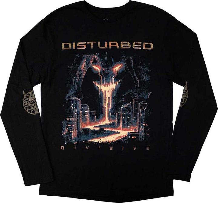 Produktbild Disturbed European Tour '23 Divisive TShirt Langärmlig (M)