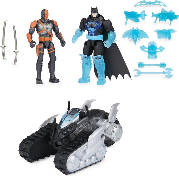 Actual product image Spin Master Bat-Tech-Geländefahrzeug mit Batman und Deathstroke