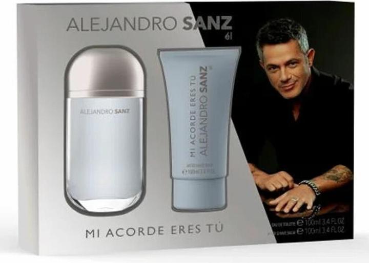 Alejandro Sanz Mi Acorde Eres Tu EdT 100ml Set 2 Artikel (Eau de Toilette, 100 ml)