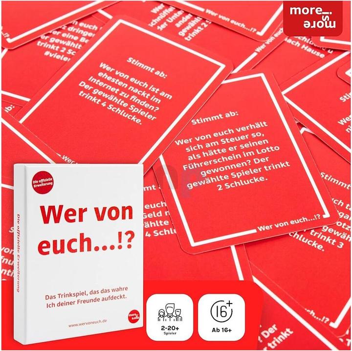 Produktbild More is more Wer von euch…!? - Weisse Edition (Deutsch)