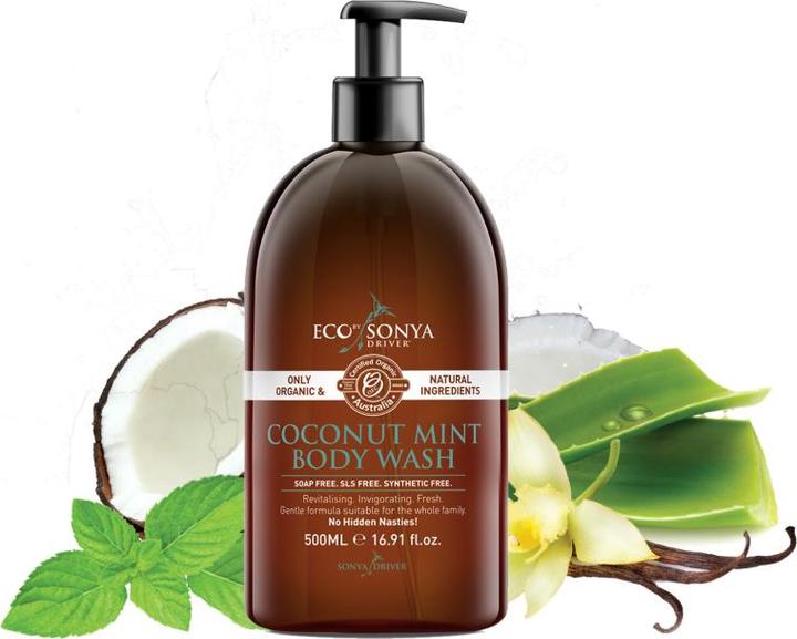 Image du produit Eco by Sonya Lavage de corps à la noix de coco et à la menthe (500 ml)