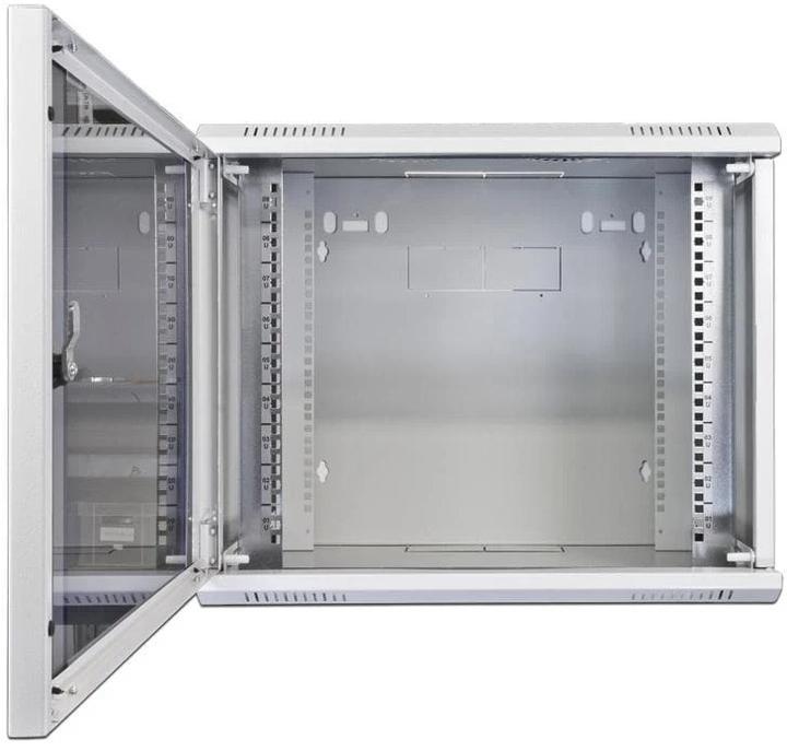 Produktbild Wirewin Wandschrank 600X450X9U Pro 2nd Gen FP 19 / 9HE / Hellgrau (9 HE, 19 Zoll Rack)