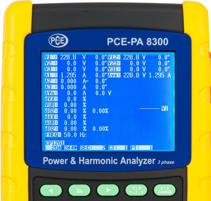 Immagine prodotto PCE Instruments Leistungsmesser (CAT III 600V)