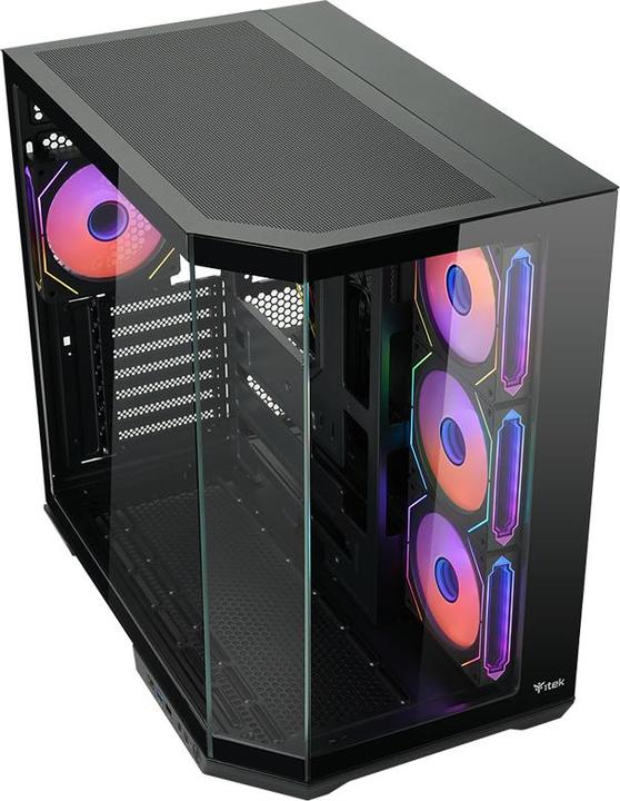 Actual product image Itek Dark Cave Aku (mATX, ATX, Mini-ITX)