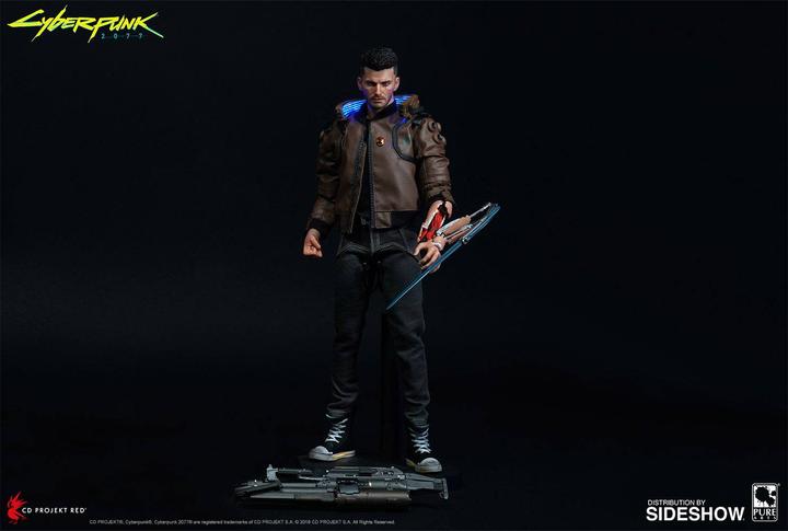 Actual product image Pure Arts CYBERPUNK 2077 - V Male - Figurine 30cm