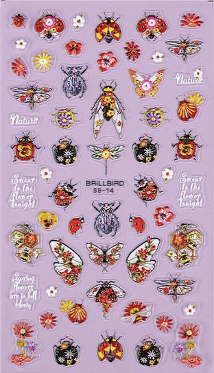 Produktbild BrillBird Nagelsticker BB-14 (3D)