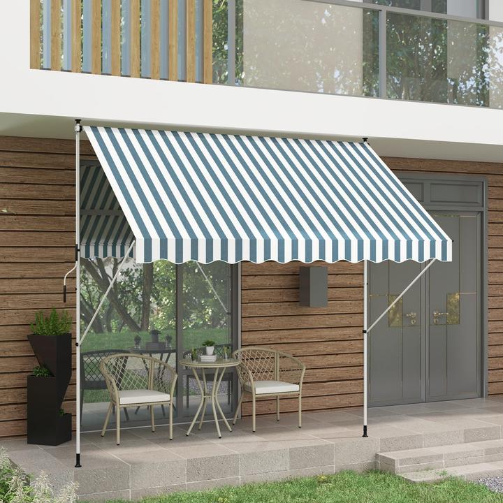 Produktbild Outsunny Klemmmarkise mit Faltarm (3 m)