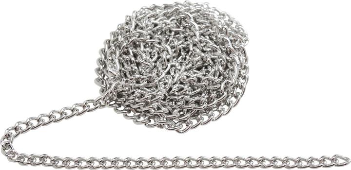 Pracht Gliederkette, 1 m, Aluminium, ca. B 3 x H 4 mm (Aluminium)
