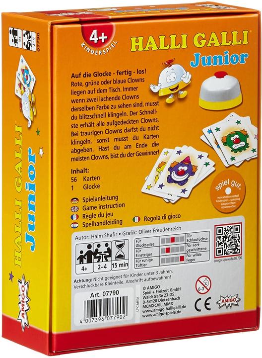 Produktbild Amigo Halli Galli Junior (Multilingual)