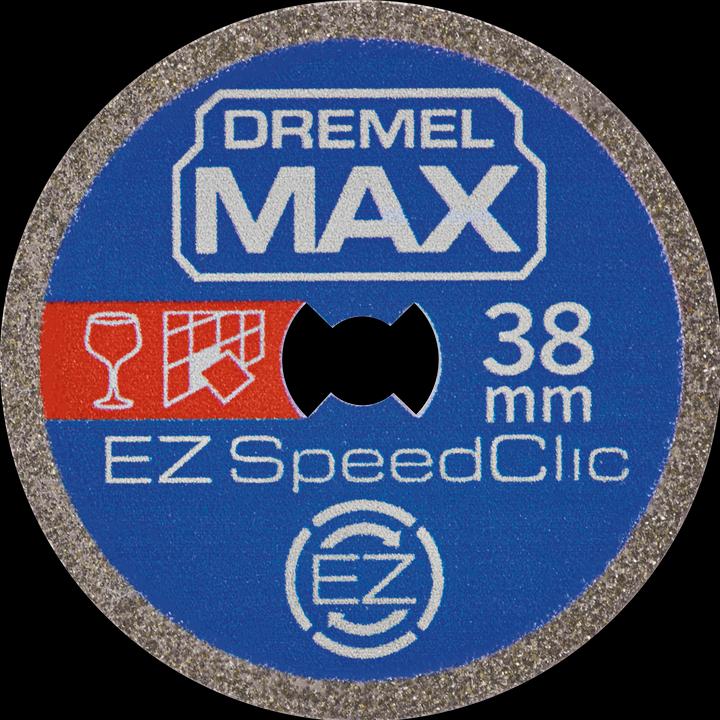 Produktbild Dremel EZ Speed Clic Diamanat Trennscheibe MAX Ø 38,0 mm (1 Stück)