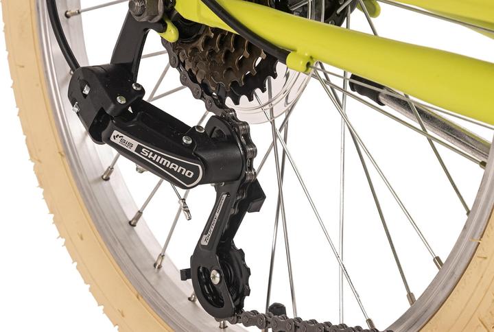 Actual product image Kinderfahrrad 20" Toscana blau 6 Gänge RH 36 cm (20")