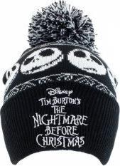 Actual product image Heroes Inc Disney - Bonnet à pompon Noir L'Étrange Noël de monsieur Jack Basic Snow
