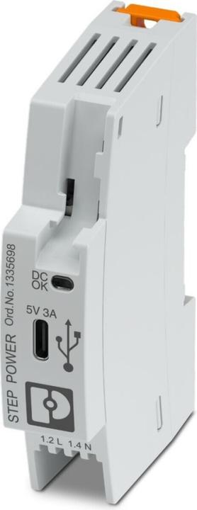 Phoenix DC power supply REG 5V 15W 3A 1TE 100-240VUC for series installation 110-250VAC/DC
