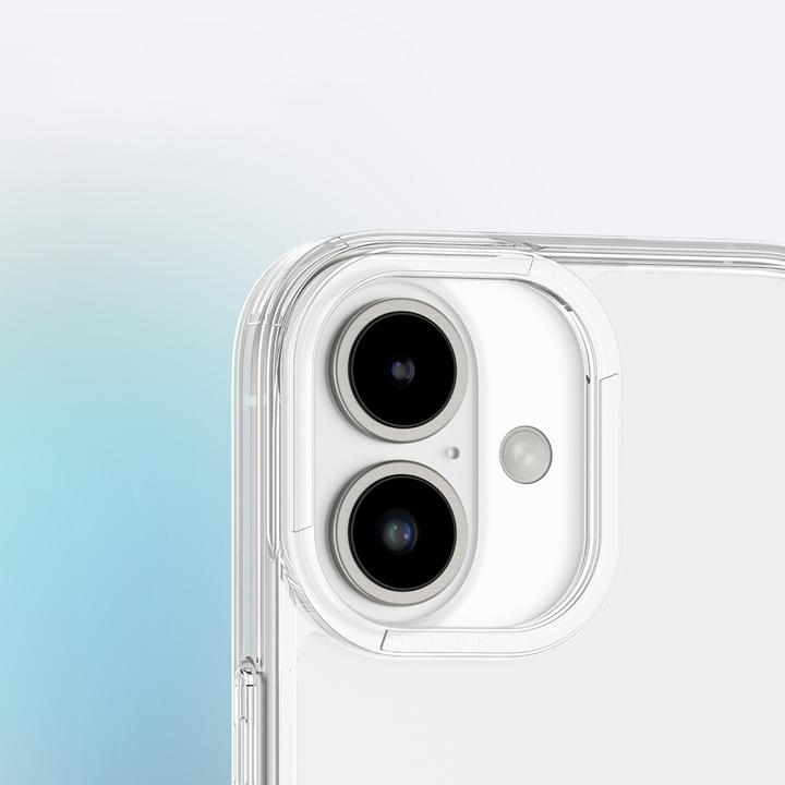 Actual product image Amazingthing Minimal Case für iPhone 16 Plus Silikonhülle - Transparent (Apple iPhone 16 Plus)