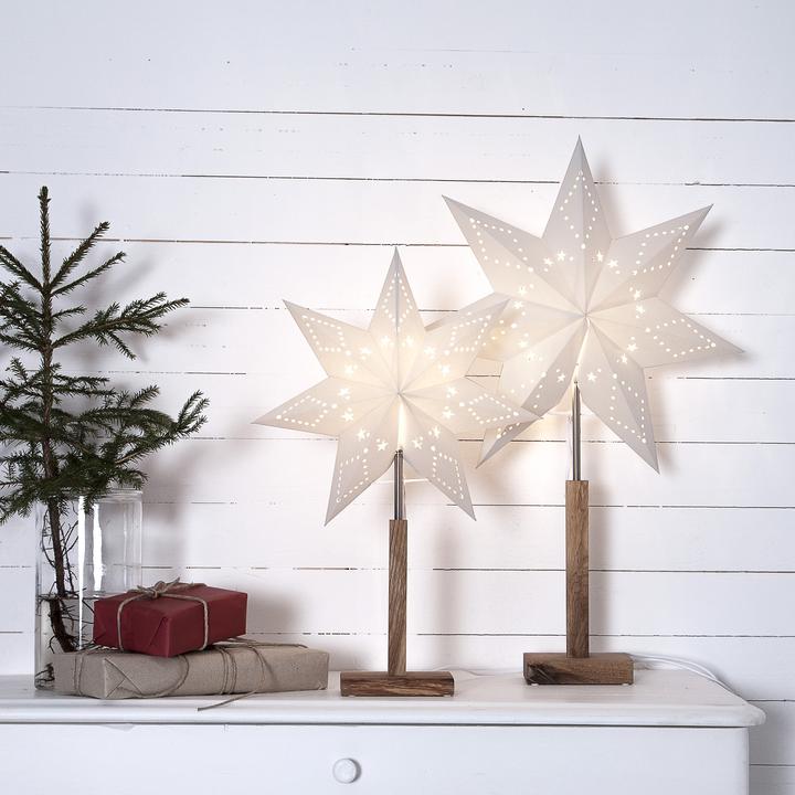 Produktbild Star Trading Fensterstern mit Beleuchtung | Weihnachtsdeko Fenster Beleuchtet| Weihnachtsdeko Innen