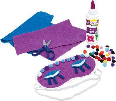 Produktbild Colorations Schlafmaske Baumwolle, 12er-Set (Schlafmaske)
