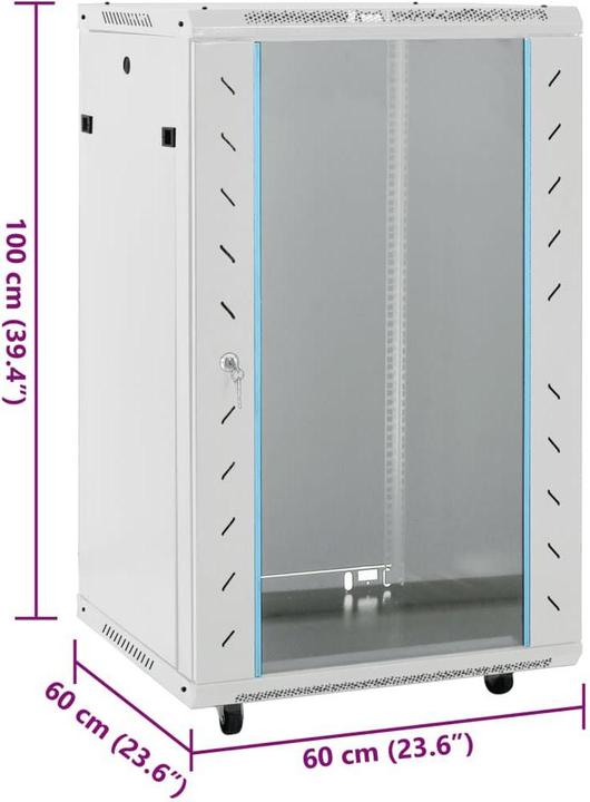 Actual product image VidaXL Dulce (10.86 RU, 19 inch rack)
