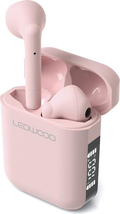 Actual product image Ledwood Earphone -Tws- Apollo S (Pink)