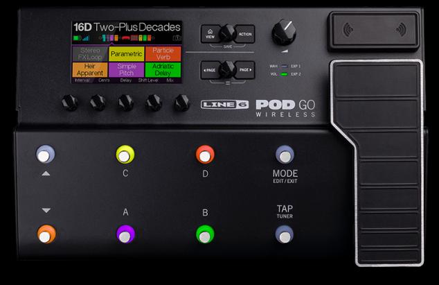 Produktbild Line 6 6 POD Go Wireless multi-effects processor met draadloos gitaarsysteem