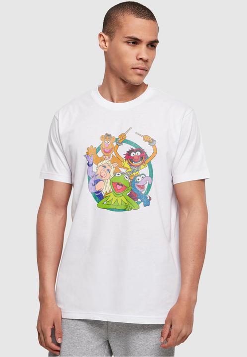 Actual product image Absolute Cult Muppets - Group Circle Basic T-Shirt - 116769 (S)