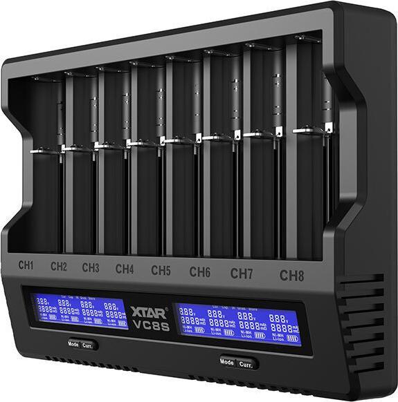 Produktbild Xtar 18650-Akku-Ladegerät VC8S (Ladegerät inkl. Akku)