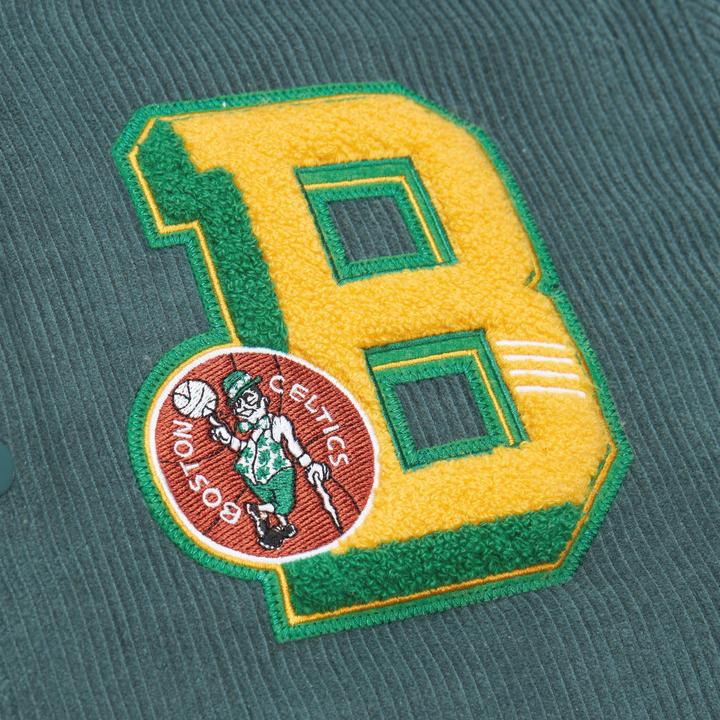 Produktbild Mitchell & Ness M&N Varsity Kord Sherpa College Jacke - Boston Celtics - S (S)