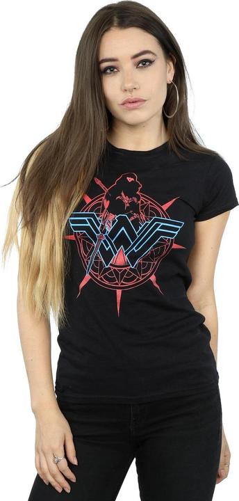 Immagine prodotto Wonder Woman Warrior Shield Maglietta Donna (XL)