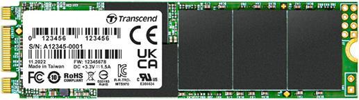 Actual product image Transcend MTS970T 128 GB Internal M.2 SATA SSD 2280 SATA III Retail TS128GMTS970T (128 GB, M.2 2280)