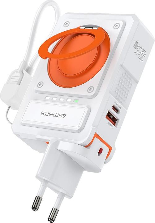 Productafbeelding 4smarts Powerbank 6in1 Hybrid Charger Lucid 10000 mAh (10000 mAh, 22.50 W, 38.50 Wh)