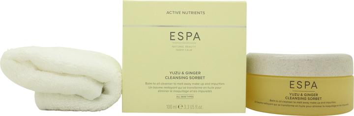 Image du produit Espa Sorbet nettoyant au yuzu et au gingembre (Chiffons de nettoyage, 100 ml)