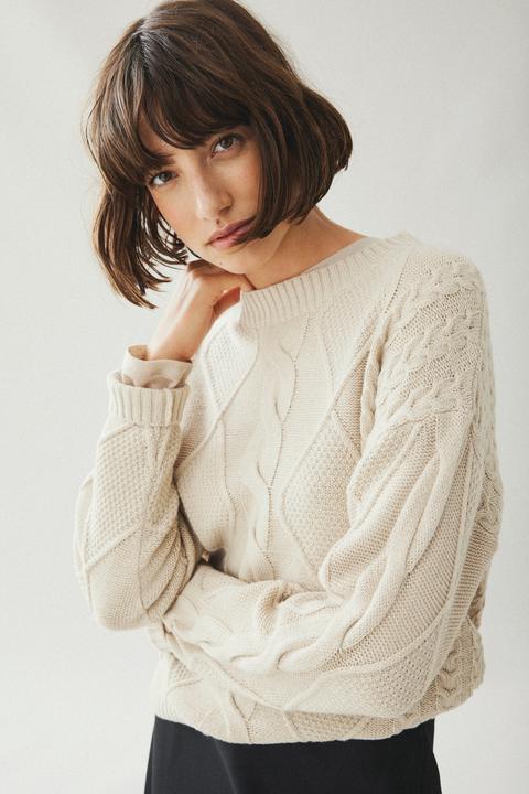 Actual product image Vila Cable Knit Sweater (L)