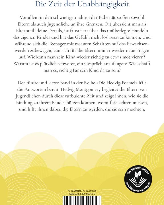 Produktbild Die Hedvig-Formel für glückliche Teenager (Deutsch, Hedvig Montgomery, 2021)