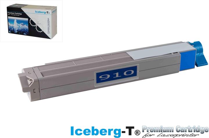 Actual product image Iceberg-T Toner OKI C910 15'000 pages, cyan (C)
