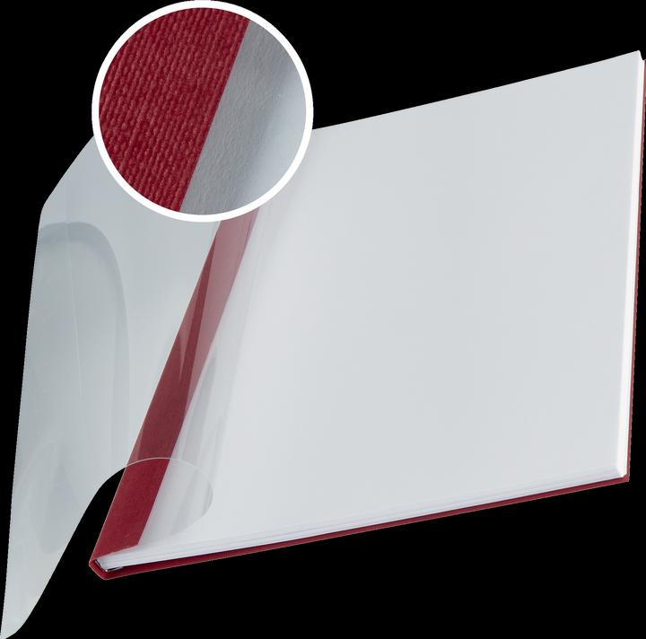 Produktbild Leitz impressBIND Mappen Soft Cover A4 10 Stk. - 7 mm, bordeaux (A4, 10 x)