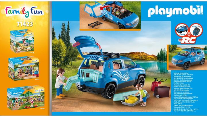 Produktbild Playmobil Wohnwagen mit Auto (71423, Playmobil Family Fun)